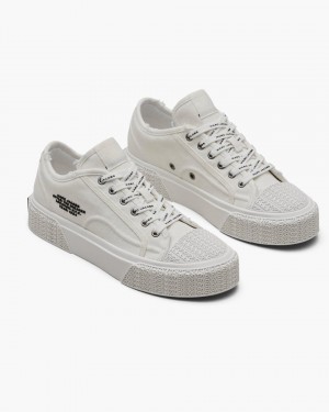 Basket Marc Jacobs The Sneaker Femme Blanche | 268JULFBM
