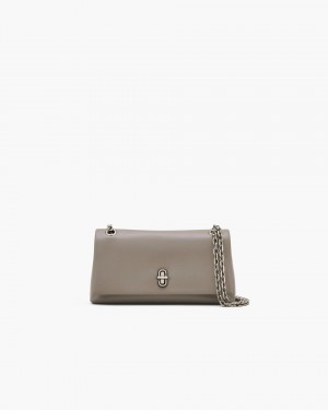 Grands Portefeuilles Marc Jacobs The Dual Chain Wallet Femme Cement | 913MCBWPF