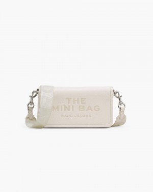 Grands Portefeuilles Marc Jacobs The Leather Mini Bag Femme Cotton | 528DQNWLM