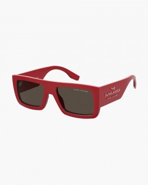Lunette de Soleil Marc Jacobs The Square Sunglasses Femme Siren | 241COIPFL