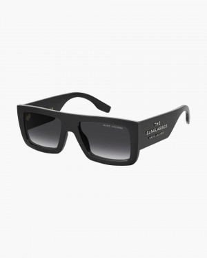 Lunette de Soleil Marc Jacobs The Square Sunglasses Femme Noir | 521DHPZLV