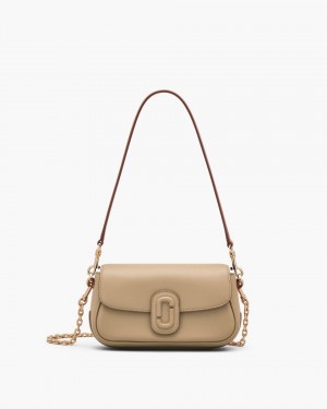 Sac Porté Épaule Marc Jacobs The Clover Shoulder Bag Femme Marron | 415TQPCMW