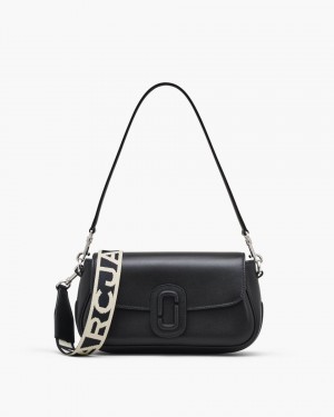 Sac Porté Épaule Marc Jacobs The Large Clover Shoulder Bag Femme Noir | 473VQDCRA