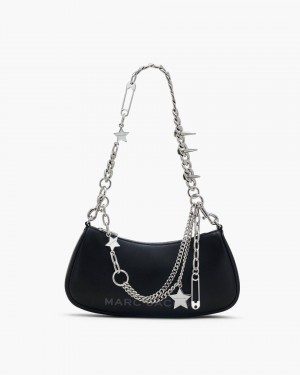 Sac Porté Épaule Marc Jacobs The Star Charm Shoulder Bag Femme Noir | 189SBUIEG