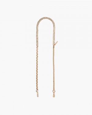 Sangle De Sac Marc Jacobs The Chain Strap Femme Doré | 530XSHNDK