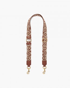 Sangle De Sac Marc Jacobs The Thin Outline Logo Webbing Strap Femme Multicolore | 508ADIKFP