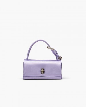 The Dual Bag Marc Jacobs The Metallic Mini Dual Bag Femme Violette | 849WCFNDB