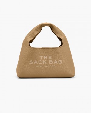 The Sack Bag Marc Jacobs The Mini Sack Bag Femme Marron | 605QNMUZH