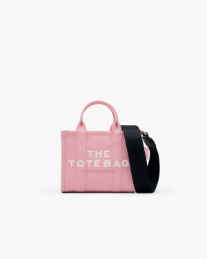 The Tote Bag Marc Jacobs The Canvas Crossbody Tote Bag Femme Rose | 031MCPION