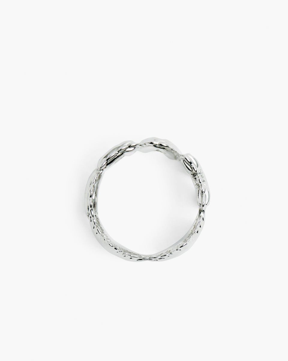 Bagues Marc Jacobs The Marc Balloon Ring Femme Argent | 231VRAZKY
