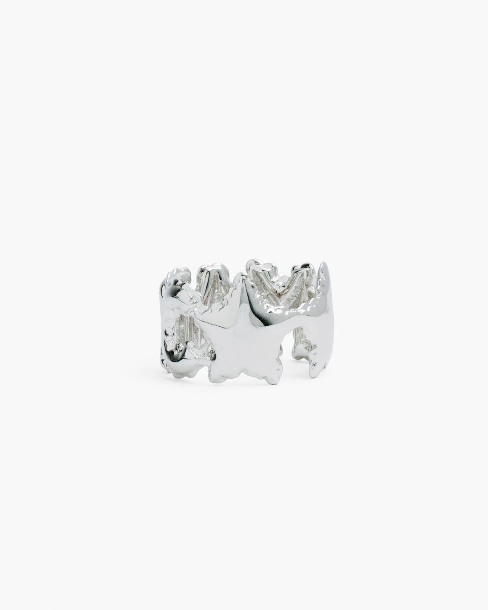 Bagues Marc Jacobs The Marc Balloon Ring Femme Argent | 231VRAZKY