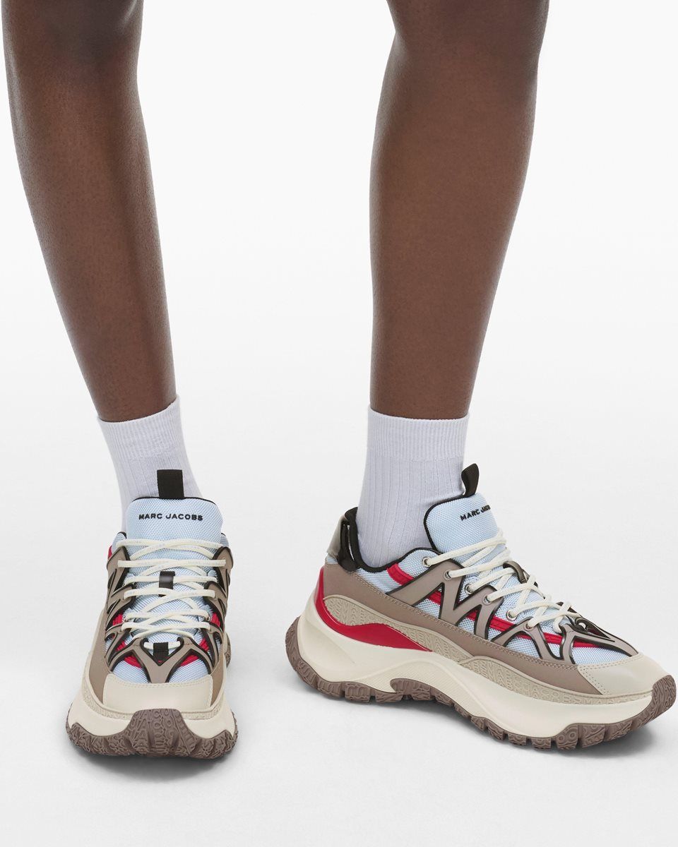 Basket Marc Jacobs The Colorblock Lazy Hiker Femme Multicolore | 540OSZQLE