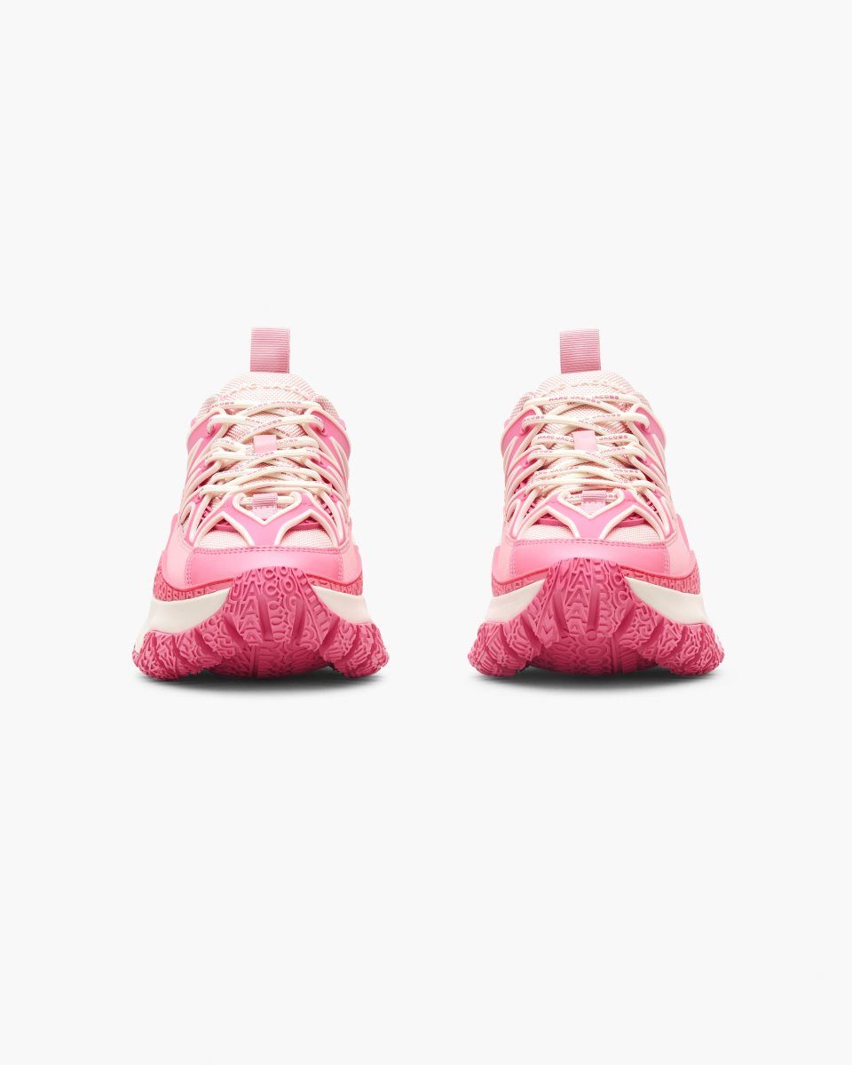 Basket Marc Jacobs The Colorblock Lazy Hiker Femme Rose Multicolore | 546XHTJUK