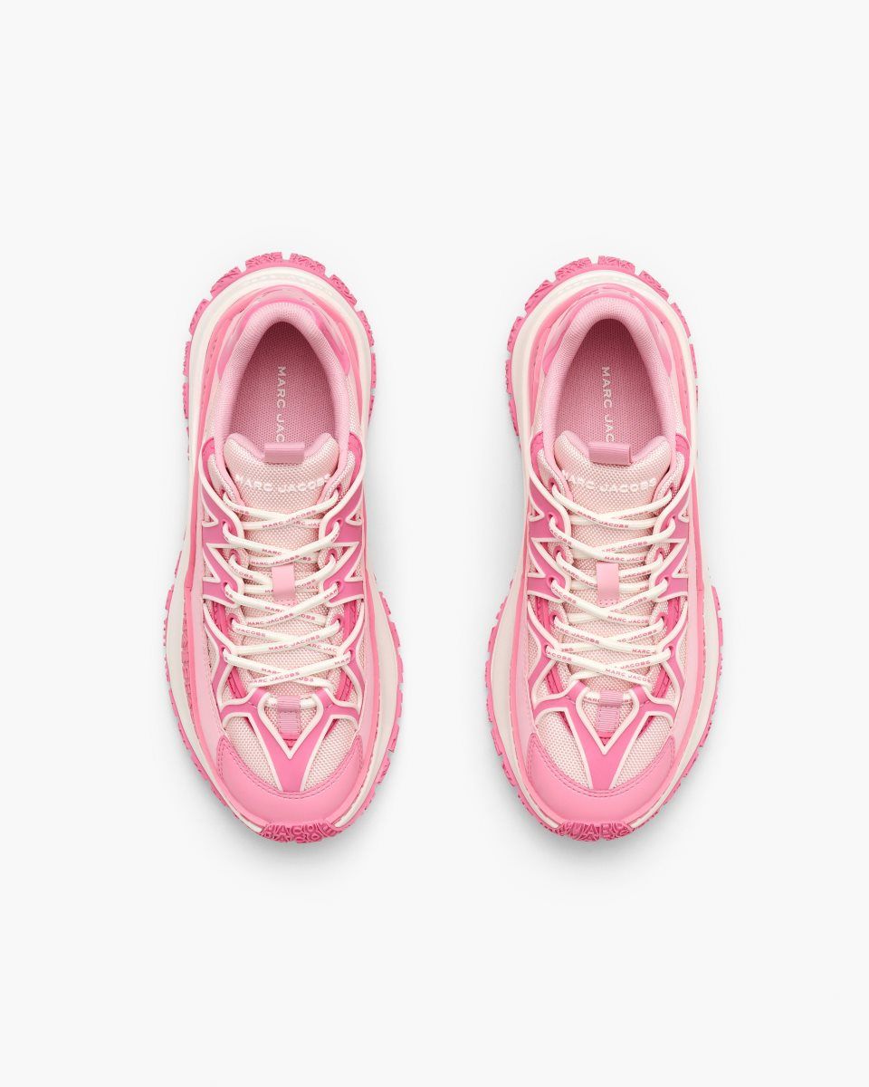 Basket Marc Jacobs The Colorblock Lazy Hiker Femme Rose Multicolore | 546XHTJUK