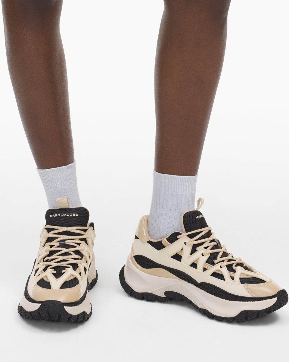 Basket Marc Jacobs The Colorblock Lazy Hiker Femme Marron Multicolore | 942WPDRBZ