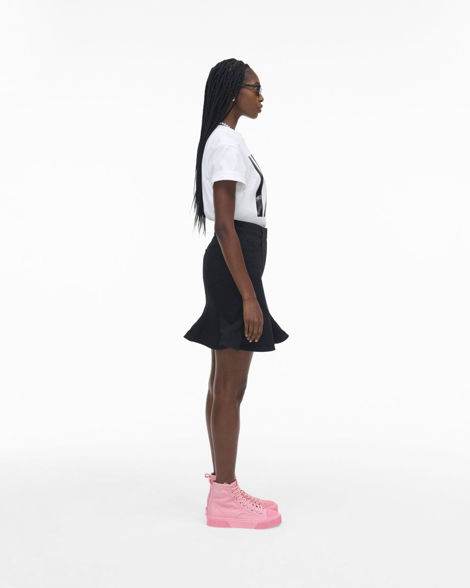 Basket Marc Jacobs The High Top Sneaker Femme Rose | 489KZYIBW