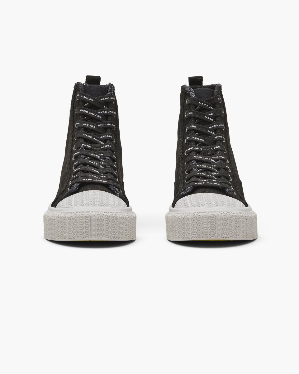 Basket Marc Jacobs The High Top Sneaker Femme Noir | 617LPHCMW