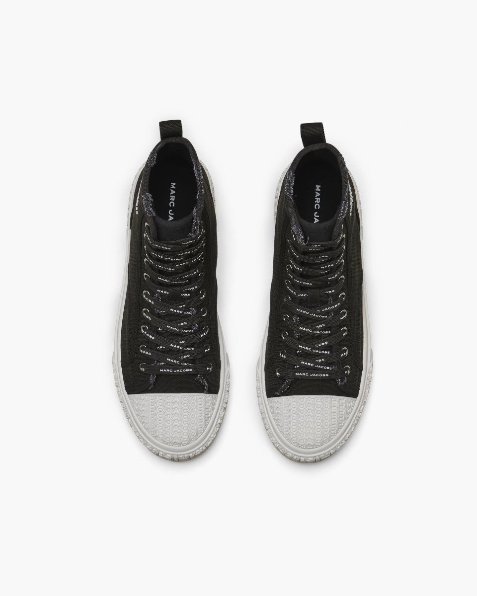 Basket Marc Jacobs The High Top Sneaker Femme Noir | 617LPHCMW