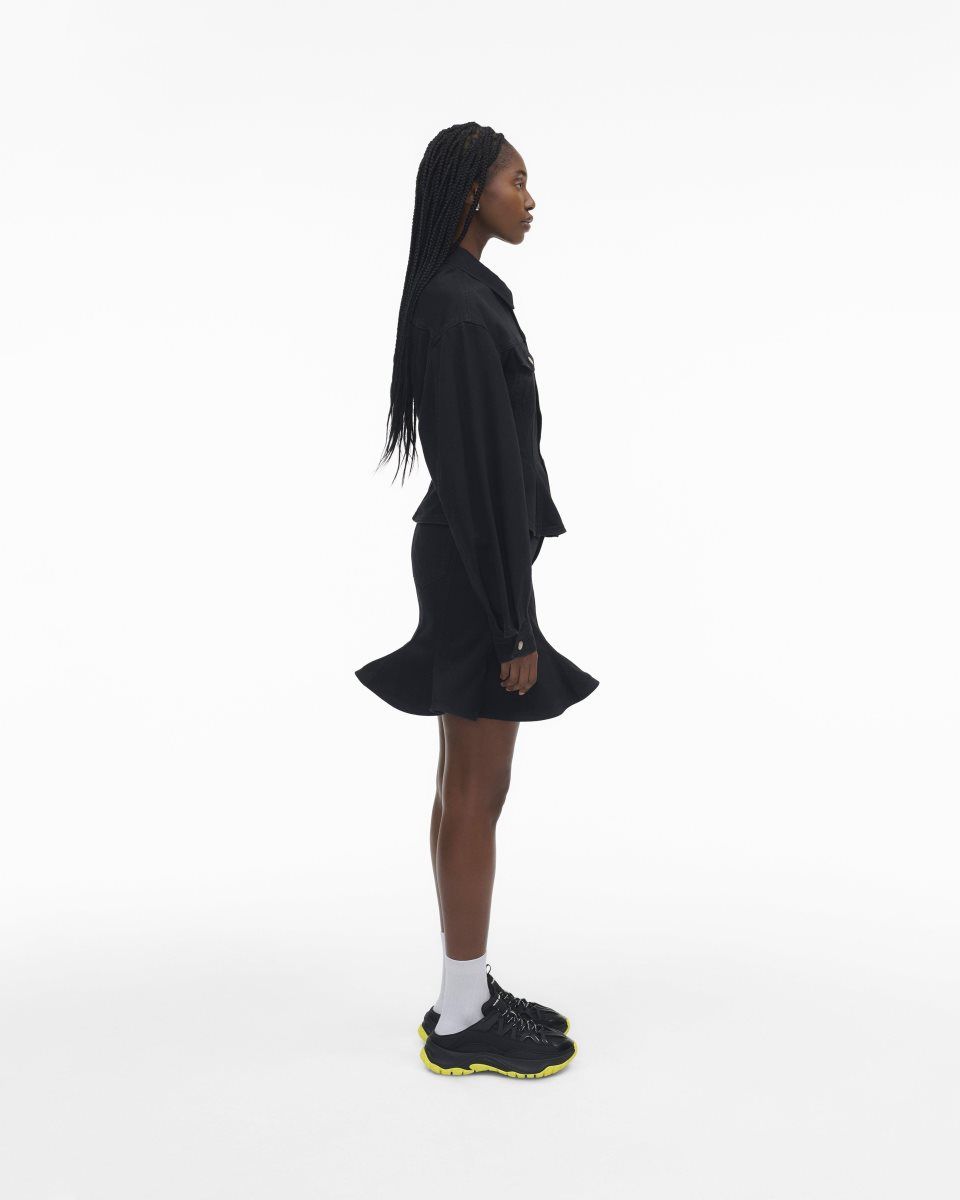 Basket Marc Jacobs The Lazy Hiker Mule Femme Noir | 745DESIUF