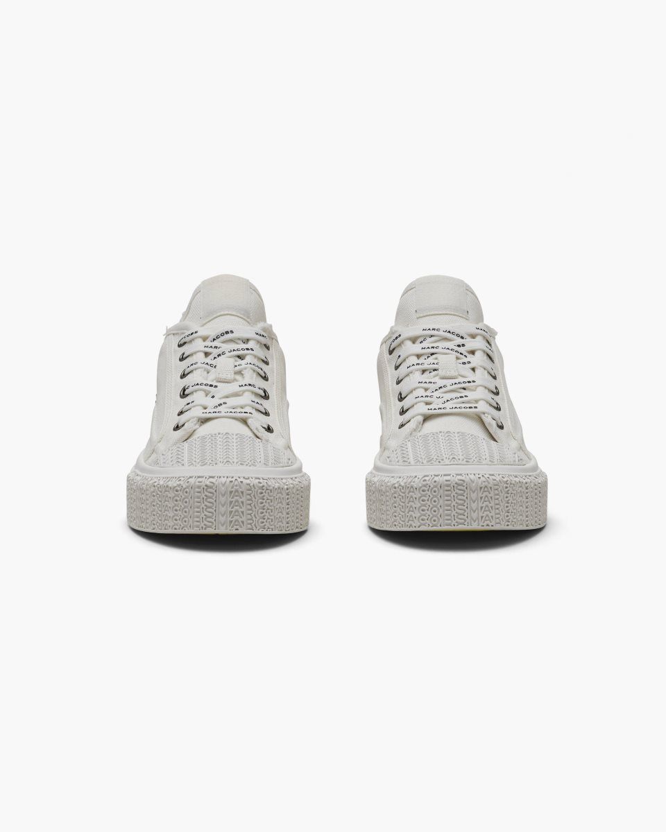 Basket Marc Jacobs The Sneaker Femme Blanche | 268JULFBM