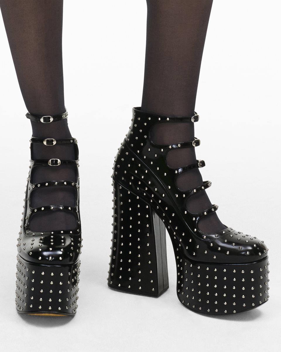 Botte Marc Jacobs The Glam Studs Kiki Ankle Boot Femme Noir | 426IYZQTB