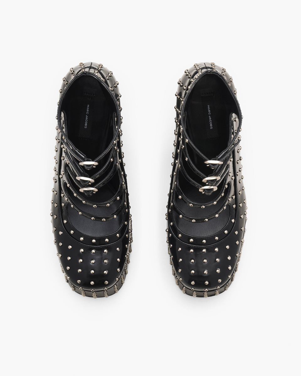 Botte Marc Jacobs The Glam Studs Kiki Ankle Boot Femme Noir | 426IYZQTB
