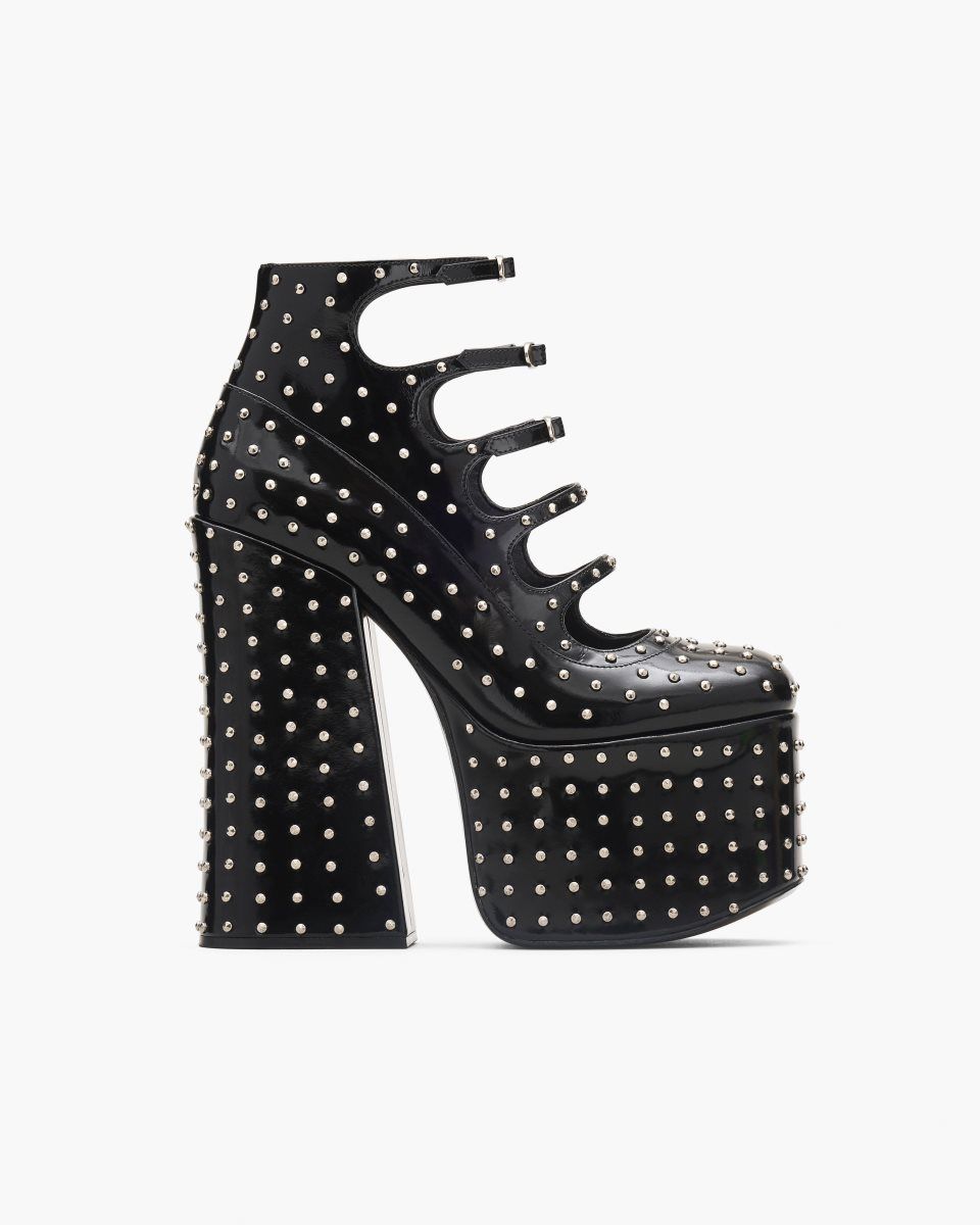 Botte Marc Jacobs The Glam Studs Kiki Ankle Boot Femme Noir | 426IYZQTB