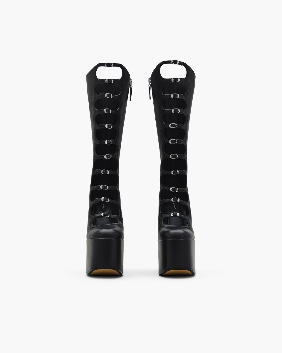 Botte Marc Jacobs The Kiki Knee-High Boot Femme Noir | 203UGCFER