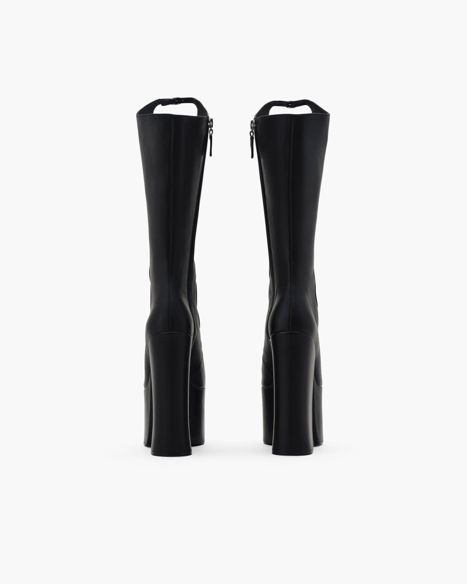 Botte Marc Jacobs The Kiki Knee-High Boot Femme Noir | 203UGCFER