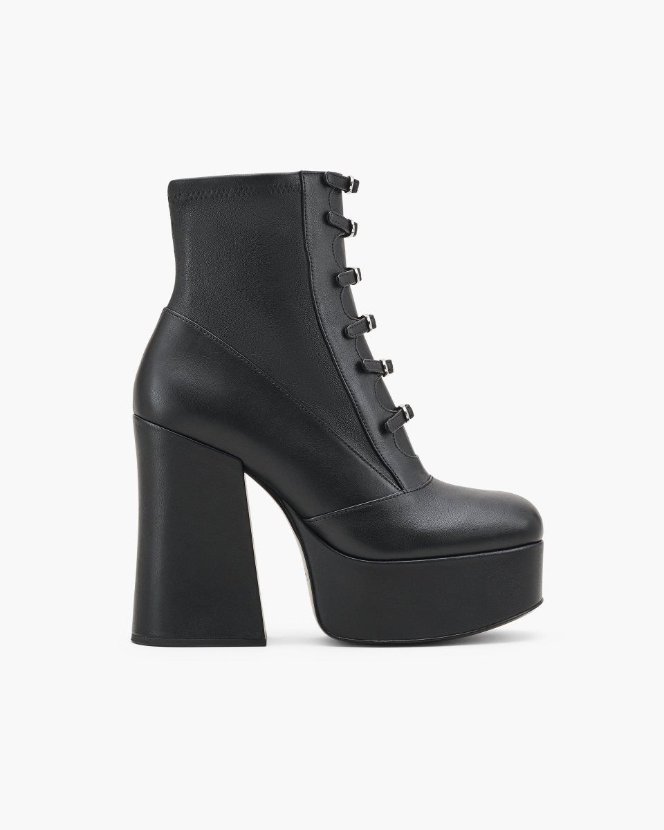 Botte Marc Jacobs The Kiki Stretch Ankle Boot Femme Noir | 346DMNIRJ
