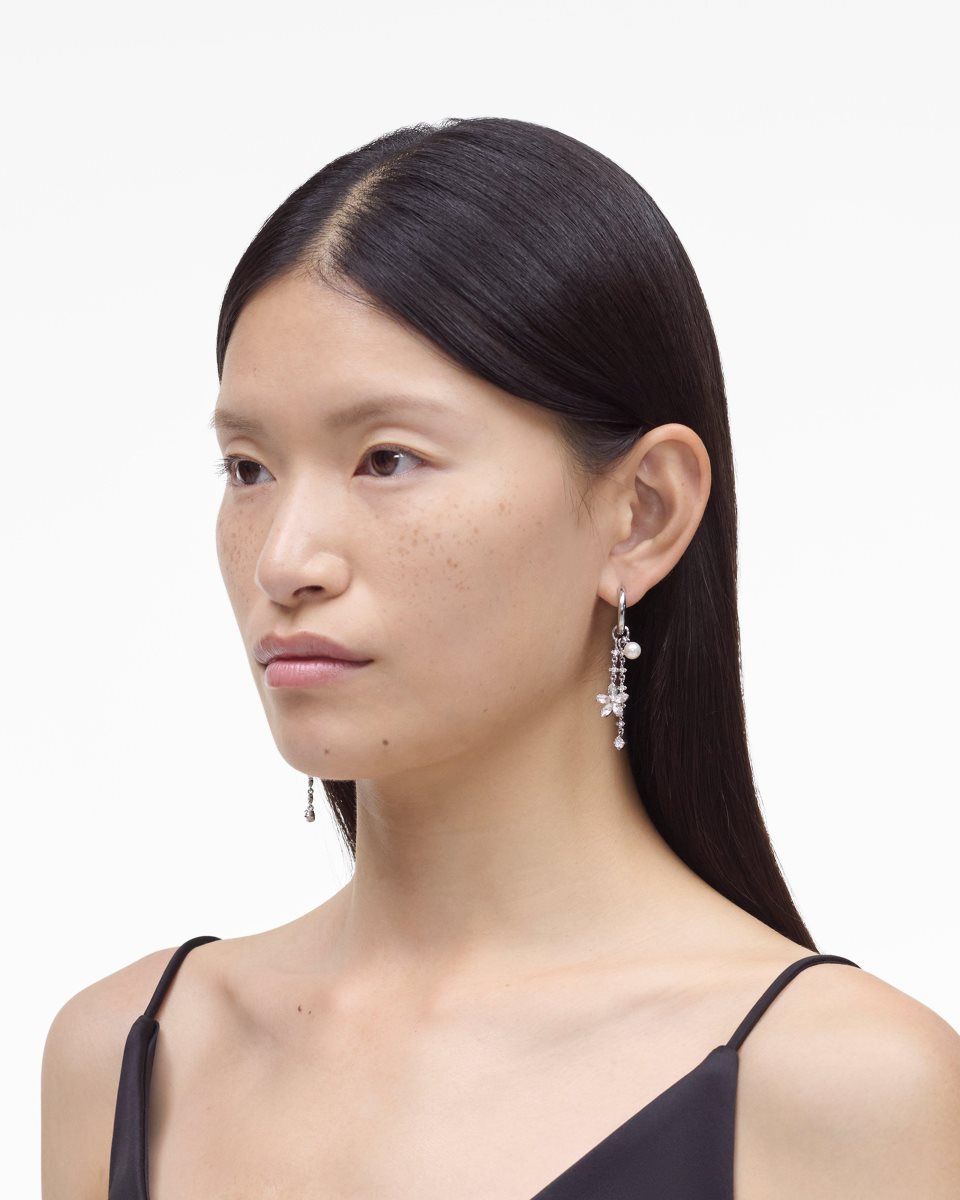 Boucles d'Oreilles Marc Jacobs Cats Out Of The Bag Earrings Femme Argent | 751XEBFCD