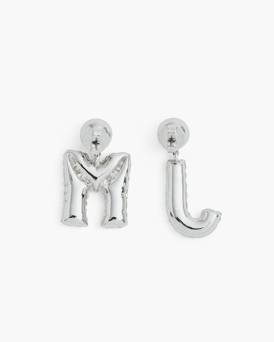 Boucles d'Oreilles Marc Jacobs The Mj Balloon Earrings Femme Argent | 140IBAWCD