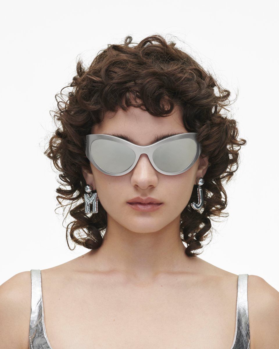 Boucles d'Oreilles Marc Jacobs The Mj Balloon Earrings Femme Argent | 140IBAWCD