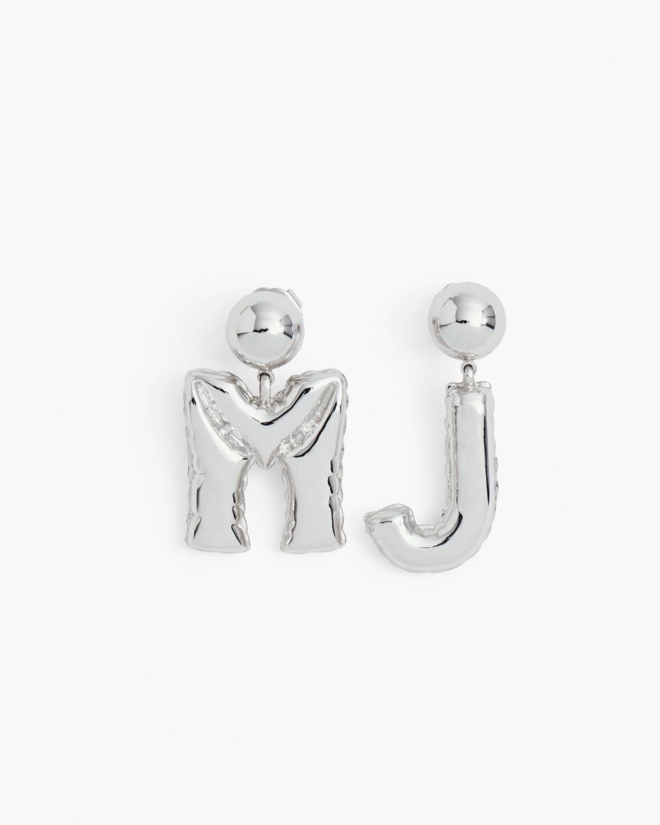 Boucles d\'Oreilles Marc Jacobs The Mj Balloon Earrings Femme Argent | 140IBAWCD