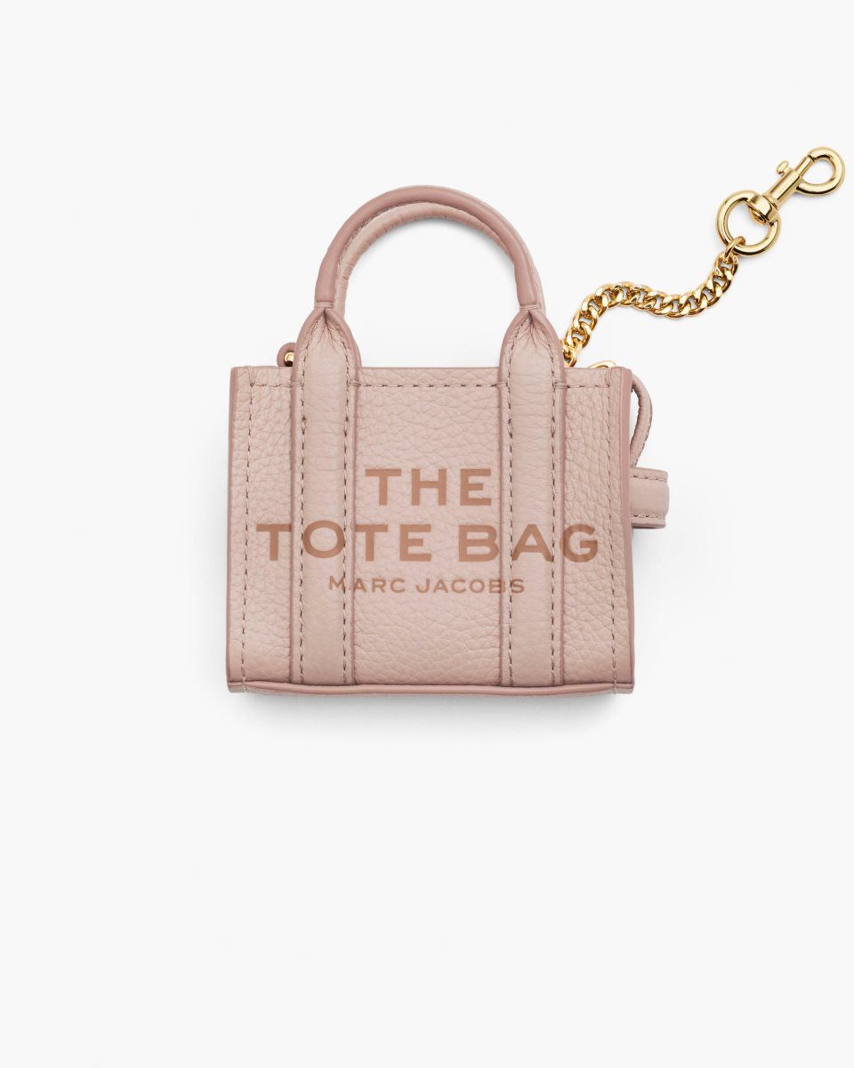 Charms Marc Jacobs The Nano Tote Bag Charm Femme Rose | 185RBCLZS