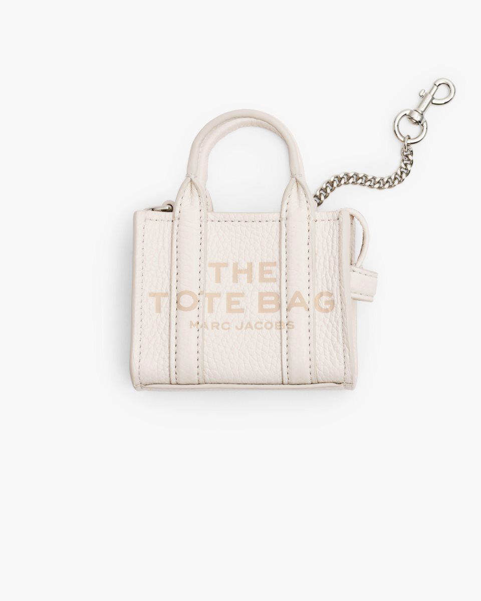 Charms Marc Jacobs The Nano Tote Bag Charm Femme Argent | 049OMJLFS