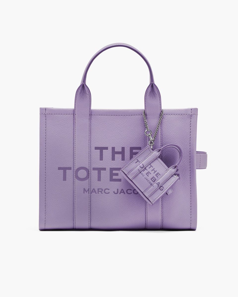 Charms Marc Jacobs The Nano Tote Bag Charm Femme Violette | 735MDKCBZ