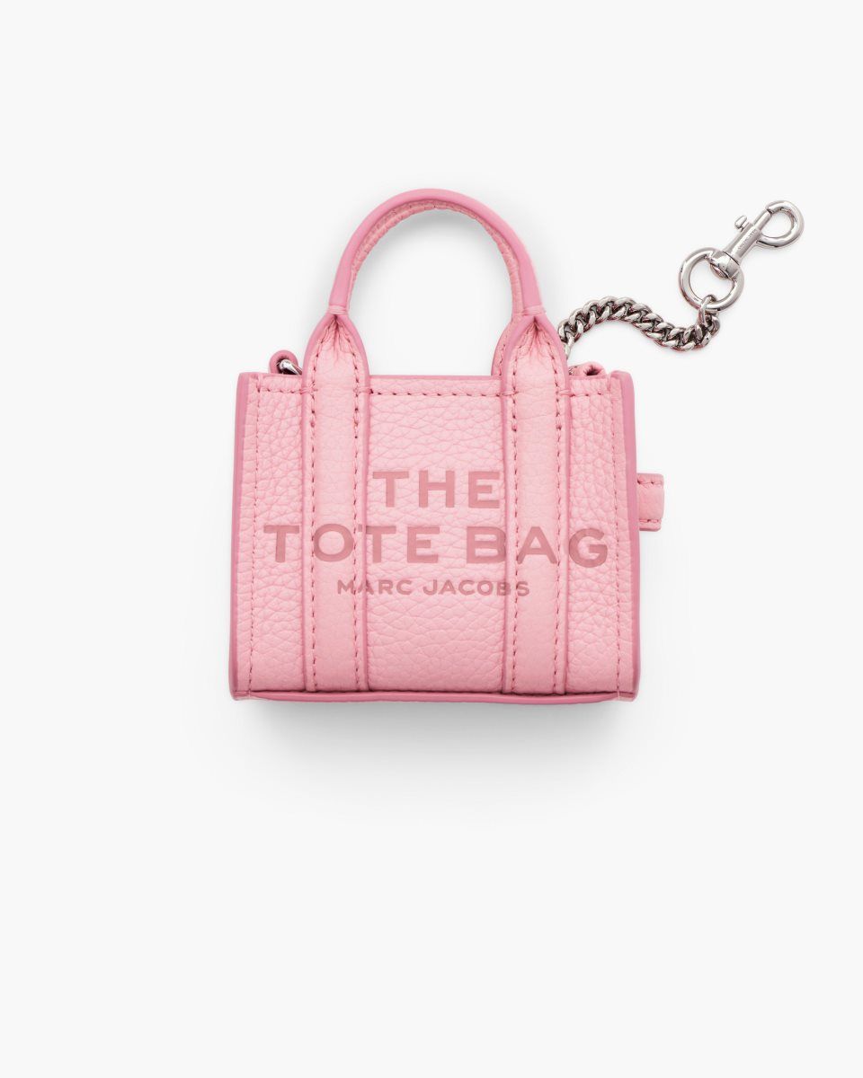 Charms Marc Jacobs The Nano Tote Bag Charm Femme Rose | 762PUHTXS