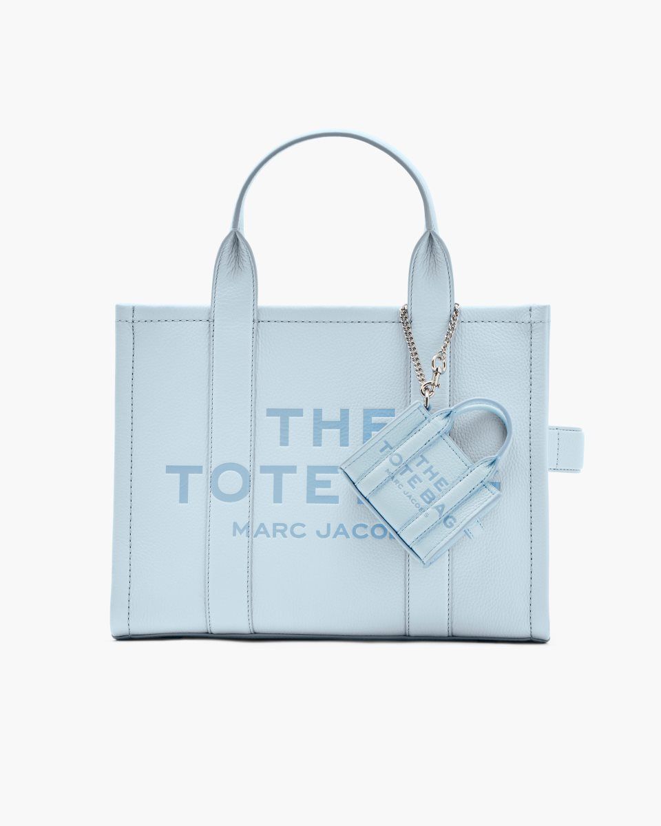 Charms Marc Jacobs The Nano Tote Bag Charm Femme Bleu | 938JSHKBW