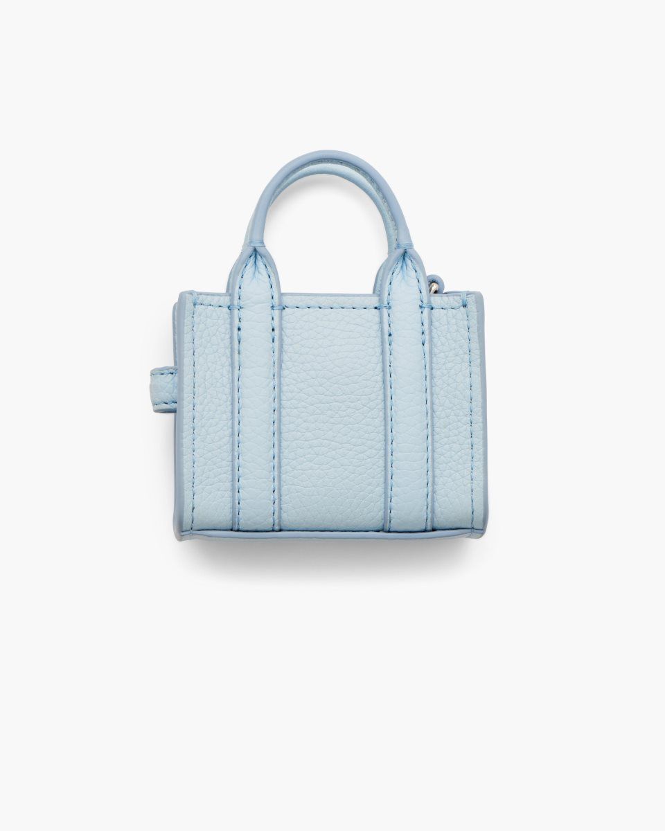 Charms Marc Jacobs The Nano Tote Bag Charm Femme Bleu | 938JSHKBW