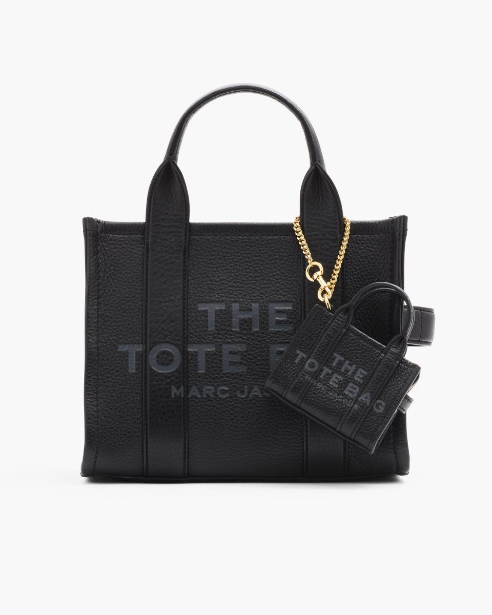Charms Marc Jacobs The Nano Tote Bag Charm Femme Noir | 946KJWBIL