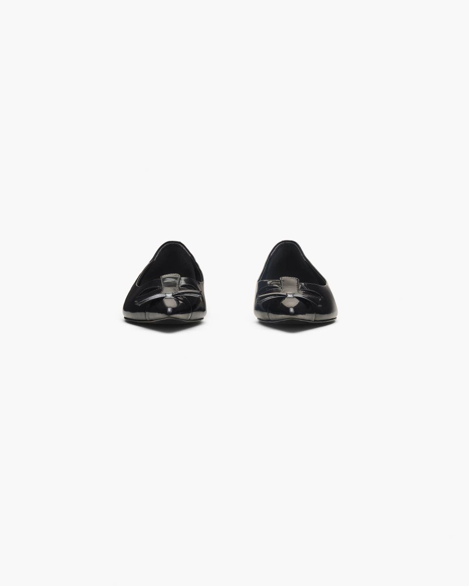 Chaussure Plate Marc Jacobs The Kat Ballerina Femme Noir | 028IWMSDU