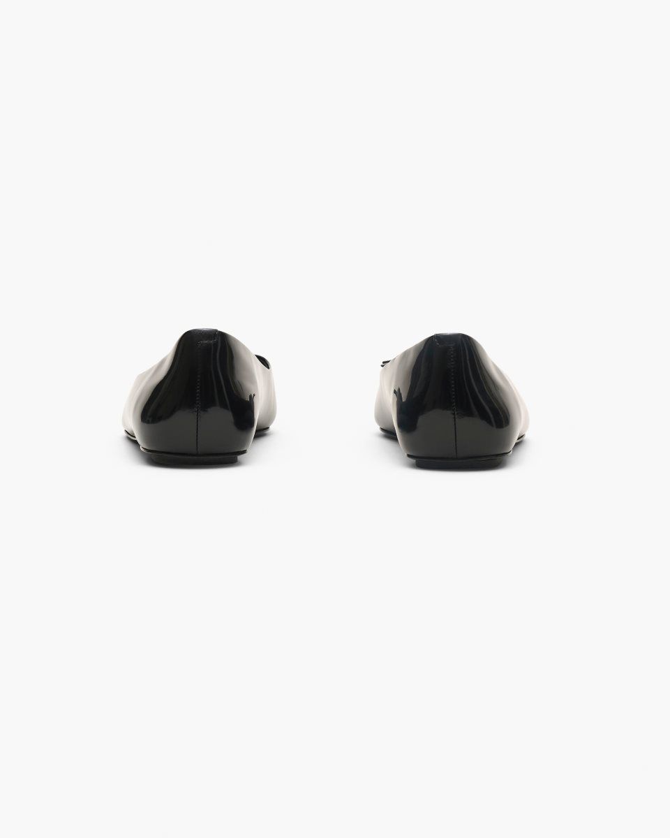 Chaussure Plate Marc Jacobs The Kat Ballerina Femme Noir | 028IWMSDU
