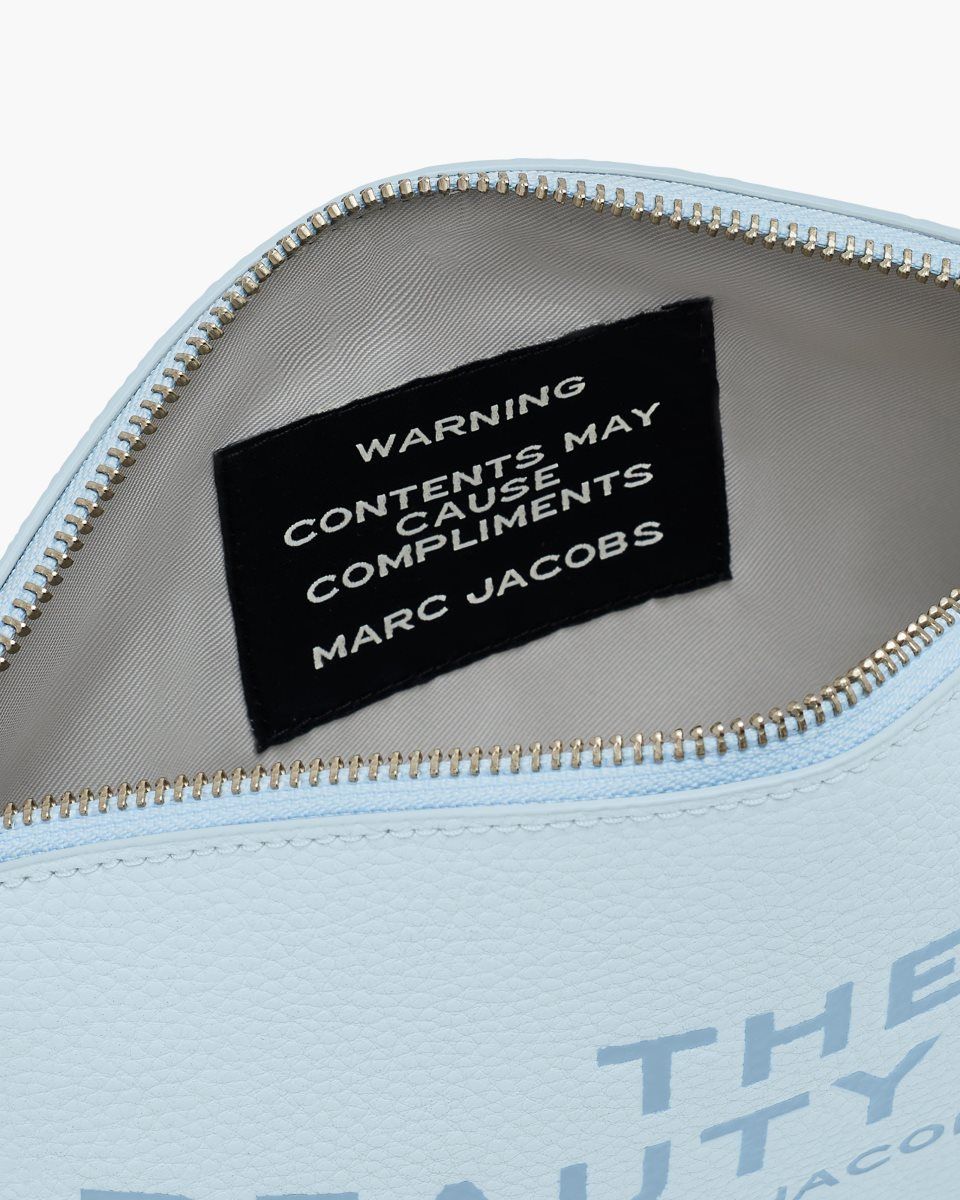 Grands Portefeuilles Marc Jacobs The Beauty Bag Femme Bleu | 576ONIRDF