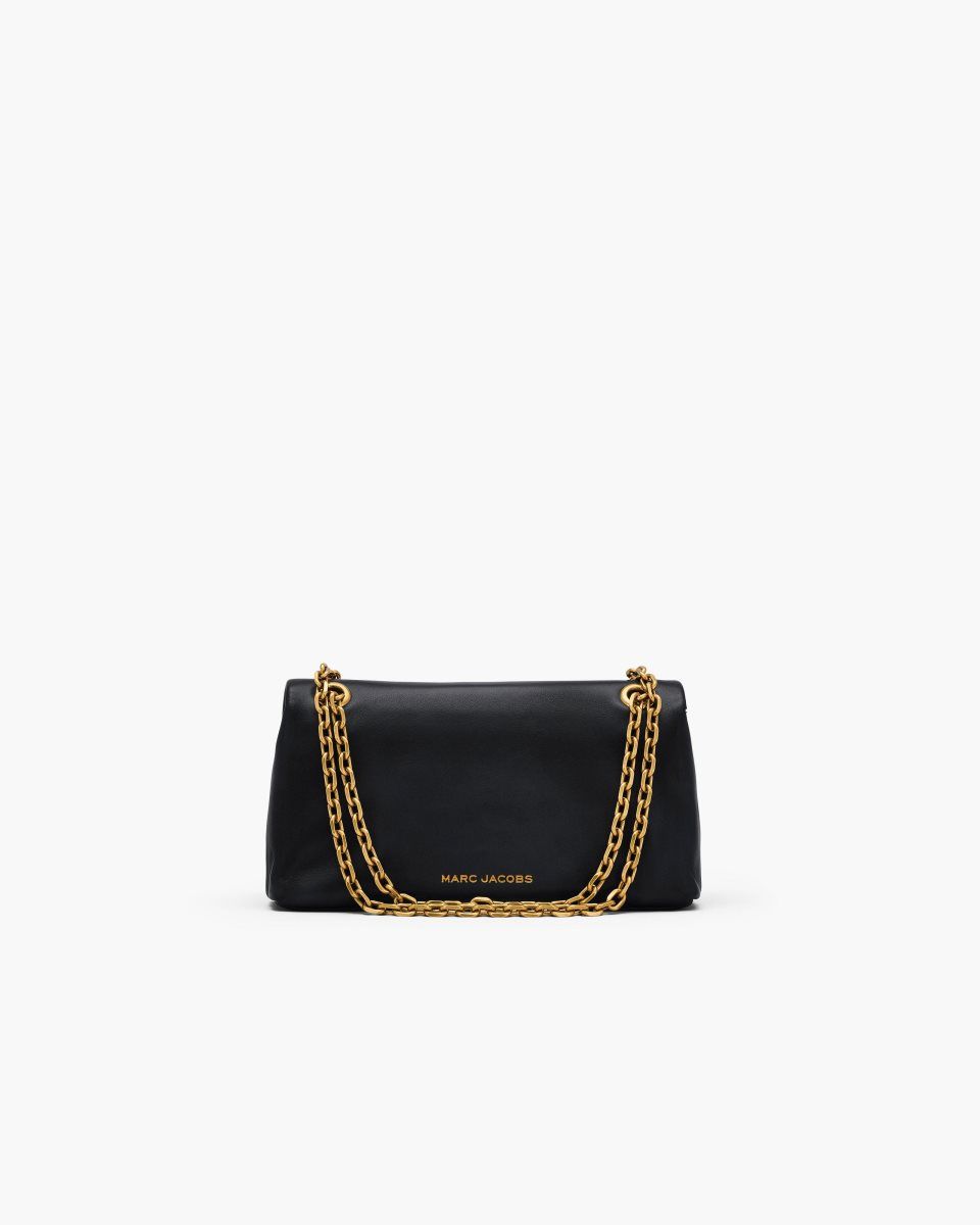 Grands Portefeuilles Marc Jacobs The Dual Chain Wallet Femme Noir | 380LCIHRE
