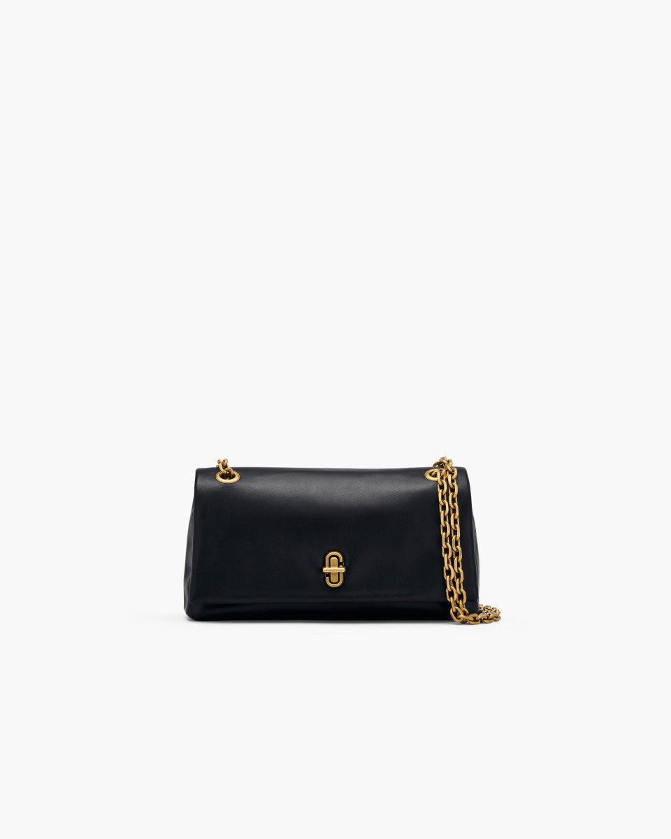 Grands Portefeuilles Marc Jacobs The Dual Chain Wallet Femme Noir | 380LCIHRE