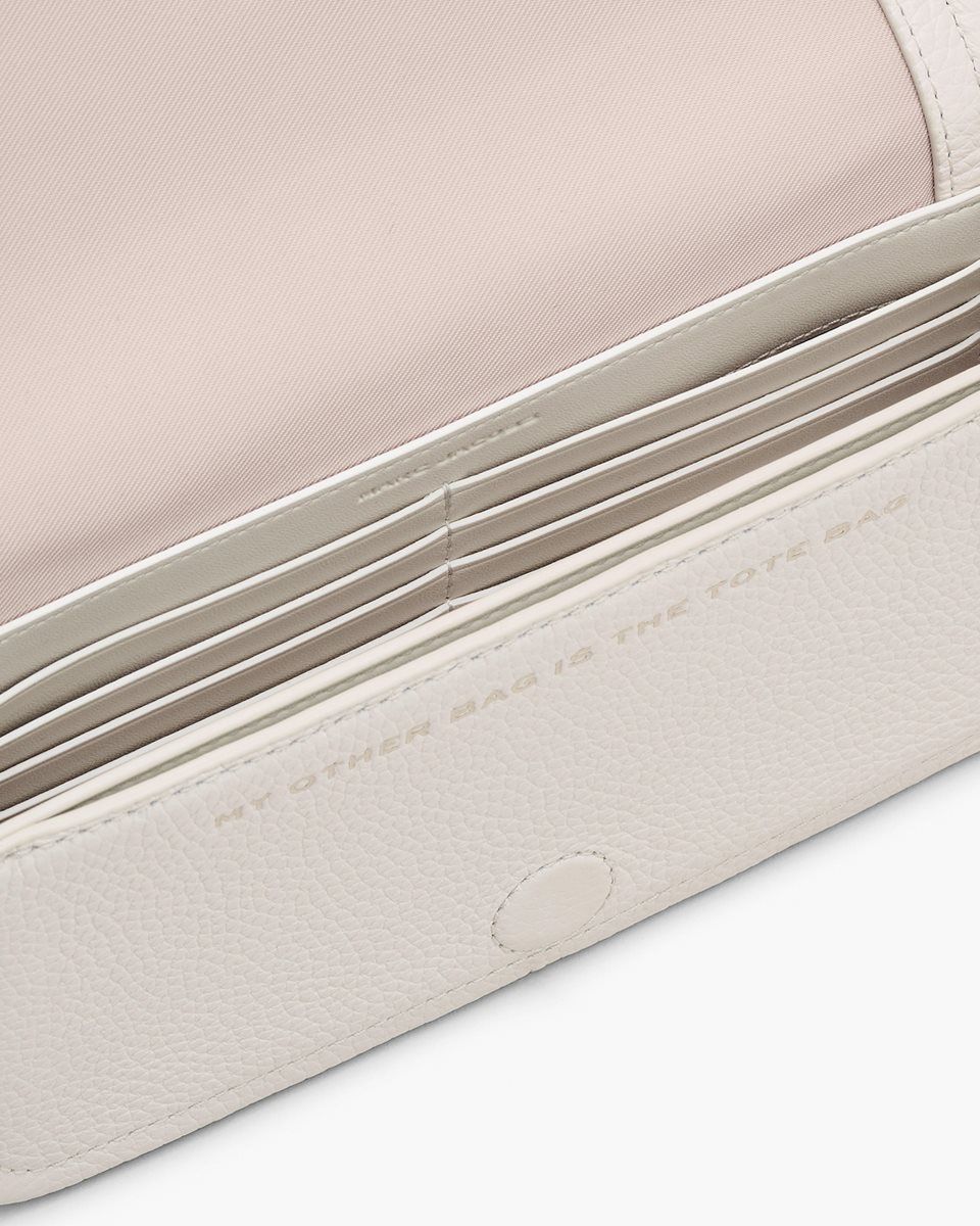 Grands Portefeuilles Marc Jacobs The Leather Mini Bag Femme Cotton | 528DQNWLM