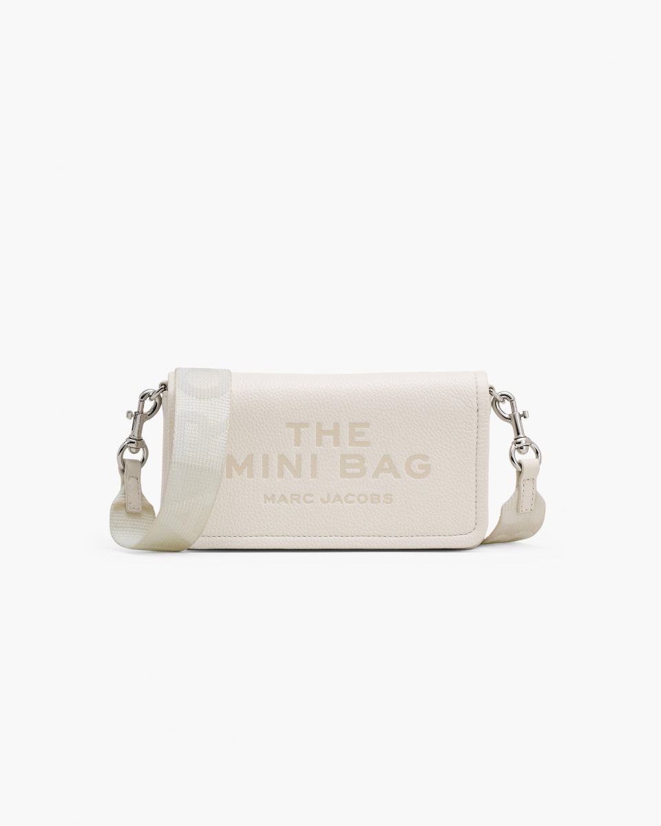 Grands Portefeuilles Marc Jacobs The Leather Mini Bag Femme Cotton | 528DQNWLM