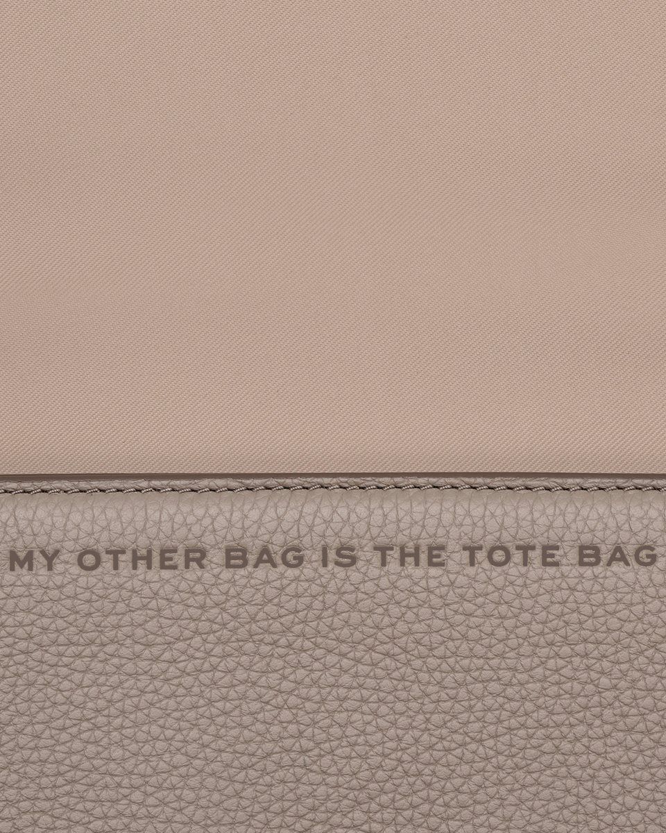 Grands Portefeuilles Marc Jacobs The Leather Mini Bag Femme Cement | 823KTUNIP