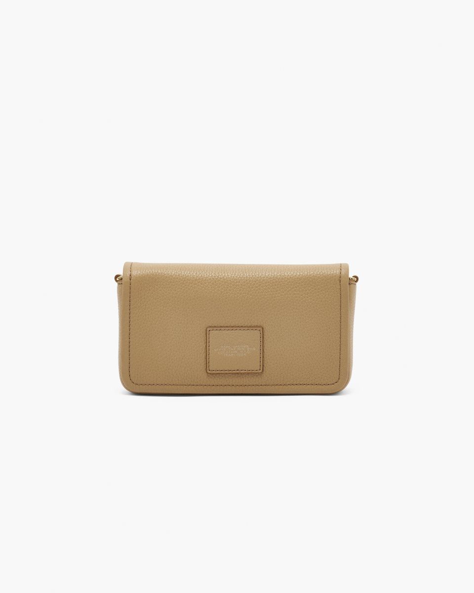 Grands Portefeuilles Marc Jacobs The Leather Mini Bag Femme Marron | 832OYHTBL